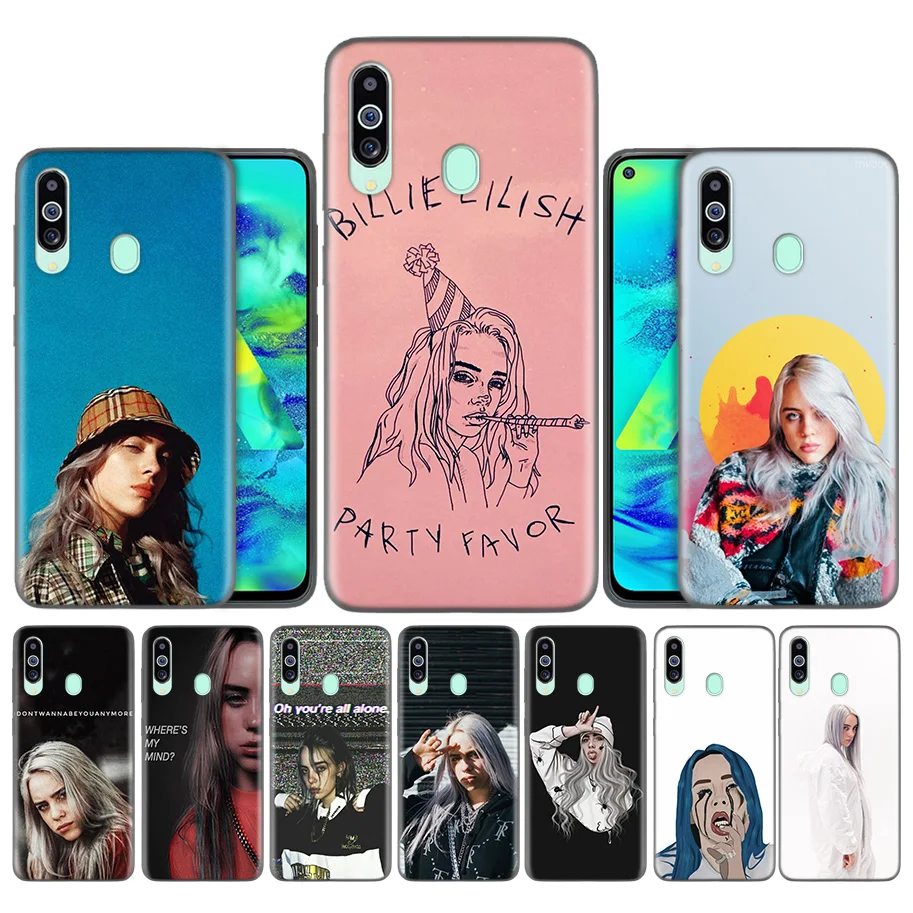 

Coque Case for Samsung Galaxy J4 J6 A6 A8 A7 A8 J8 Plus M10 M20 M30 M40 2018 Note 10 Pro Fundas Covers Billie Eilish Music