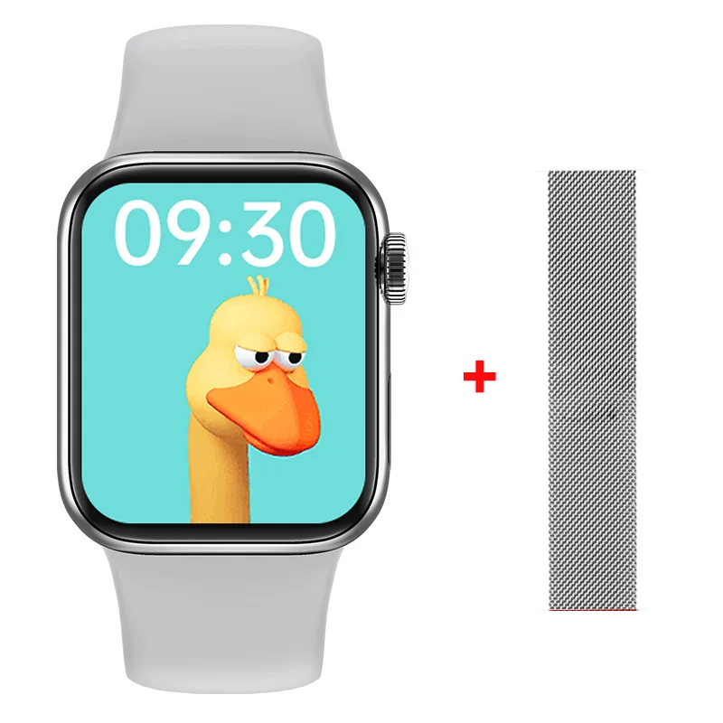 2022 HW12 HW18 Full Screen Smart Watch 44MM 40MM Women Men HW17 Smartwatch with password Split Screen Bluetooth PK IWO 13 FK88 