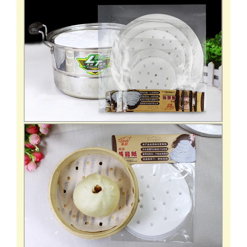 100 штук упак. одноразовые бытовые ящики для клеток ткань воздушная фритюрница