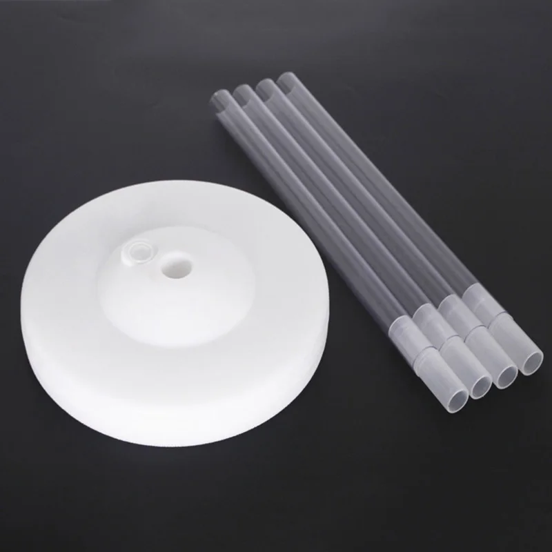  Sets Arch Stand Bases Poles Plastic For Party Latex Ballons Holder Wedding Birthday Balloon Column 