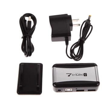 

Converter 7 Port Hub Notebook Accessories For PC Laptop USB 2.0 Durable AC Power Adapter High Speed