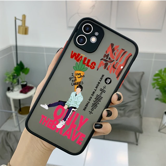 Louis Tomlinson Defenceless Matte Hard PC Phone Case Soft Border Cover For iPhone SE2020 11 12 Pro XS Max X XR 6 7 8 Plus 12Mini 4360