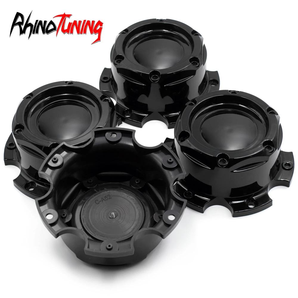 

4Pcs 141mm Car Wheel Center Hub Caps Accessories For 1004-27GB 1004-26 1004-25 D743 D745 D746 D747 Saber Hubcap Styling Blak
