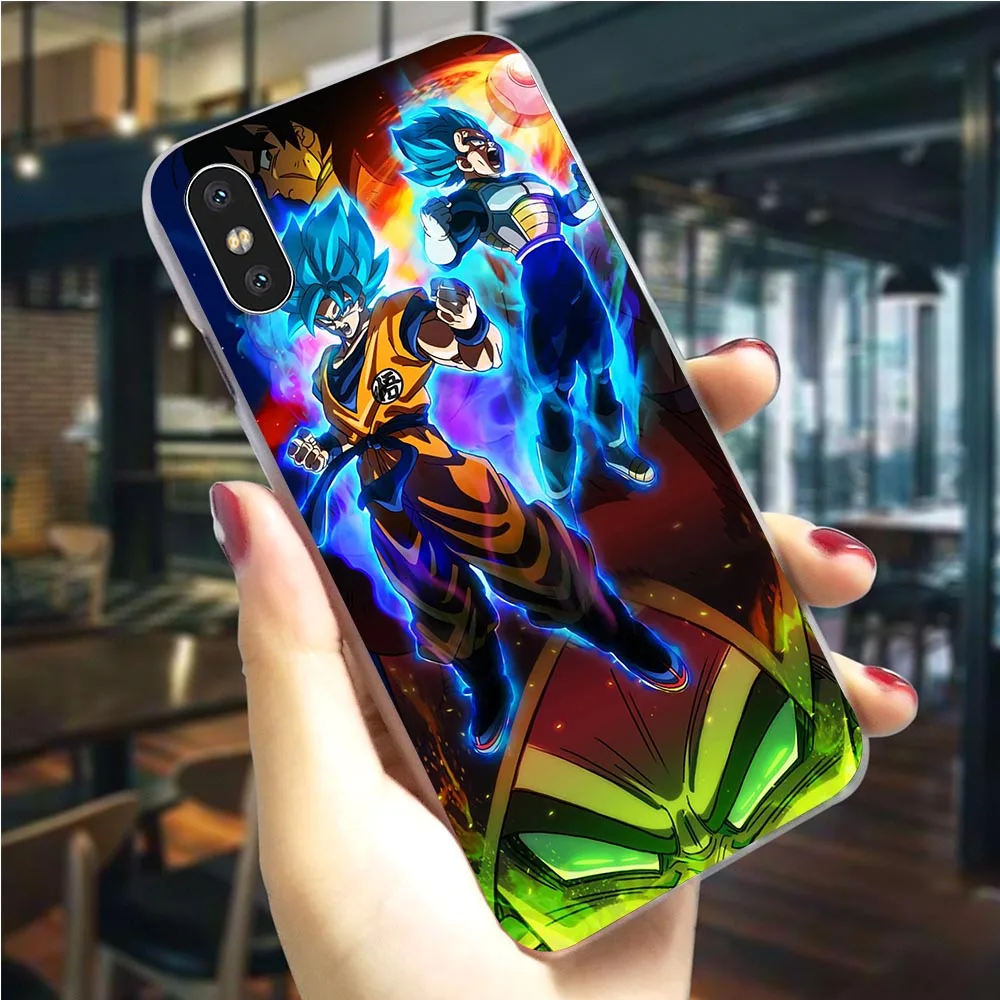 K2517104 Тонкий чехол для телефона Dragon Ball Z чехол для iPhone 7 Plus 5 5S SE 6 6 S/6 6S Plus 7 8/8 Plus X XS XR Xs Max, Жесткий Чехол - Цвет: K2517104