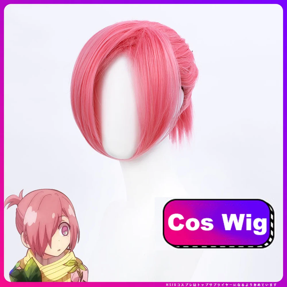 

XG Pink cos synthetic wig The most popular comics drawn by AidaIro The character Mitsuba in the comic Toilet-bound Hanako-kun