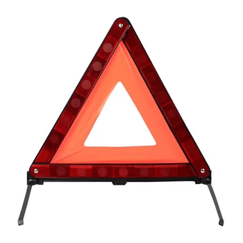 

1pc Reflective Tripod For Car, LOGO, No. 8 Tripod For Car, Vehicle Warning Triangle, Emergency Warning Tripod, Folding Stop Sign