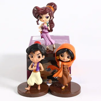 

Q Posket Characters Petit Megara PVC Figures Toys Qposket Dolls 3pcs/set