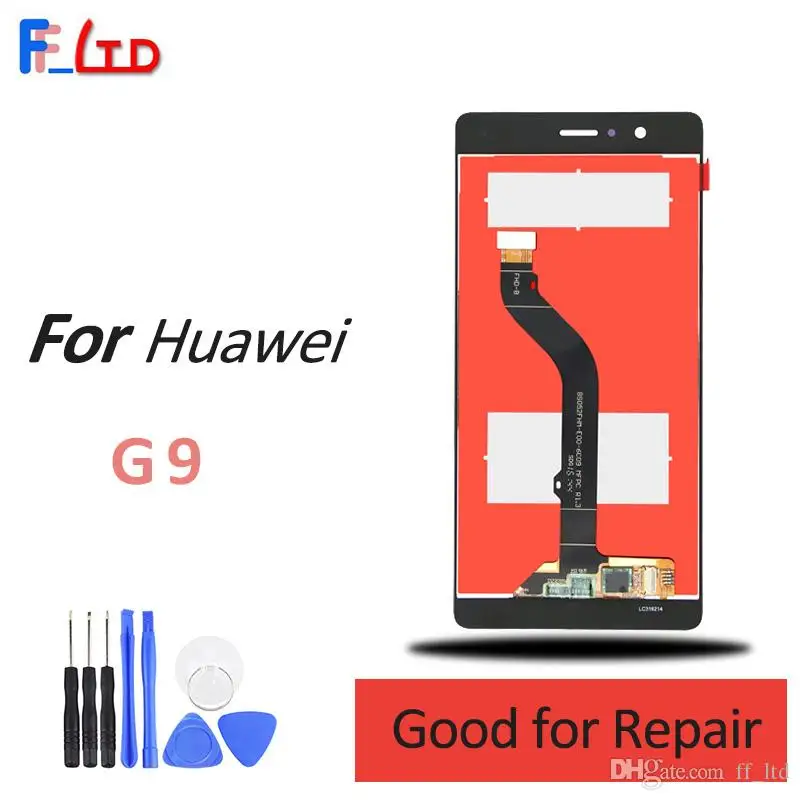 OEM для Huawei G9 ЖК-дисплей и сенсорный экран дигитайзер Замена оптовая цена 100%