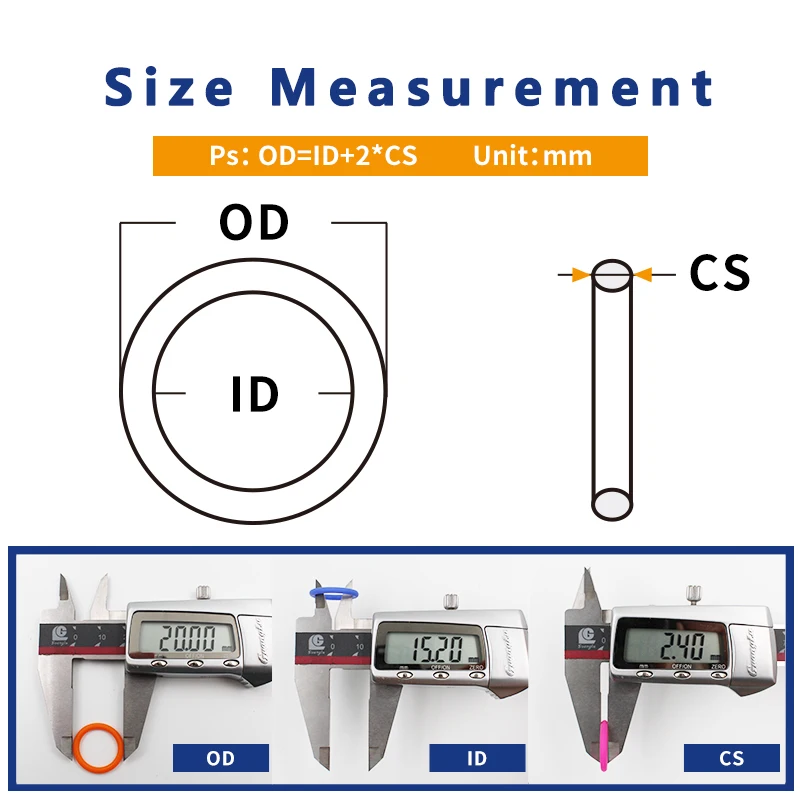    Ǹ  o- Ǹ/VMQ β 1.5/1.9/2.4mm  o-  ͼ o- Ʈ  ŰƮ 