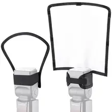 

Neewer Camera Speedlite Flash Softbox Diffuser Kit:Bendable White Reflector and Silver/White Two-Side Reflector, Universal Mount