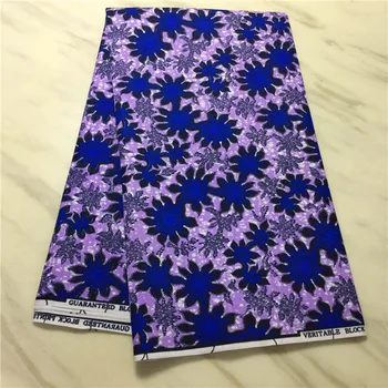 

100%Ployester Ankara Nigerian Veritable Wax Print Fabric 2020 High quality African Real Wax Print Fabric For Wedding Party Dress