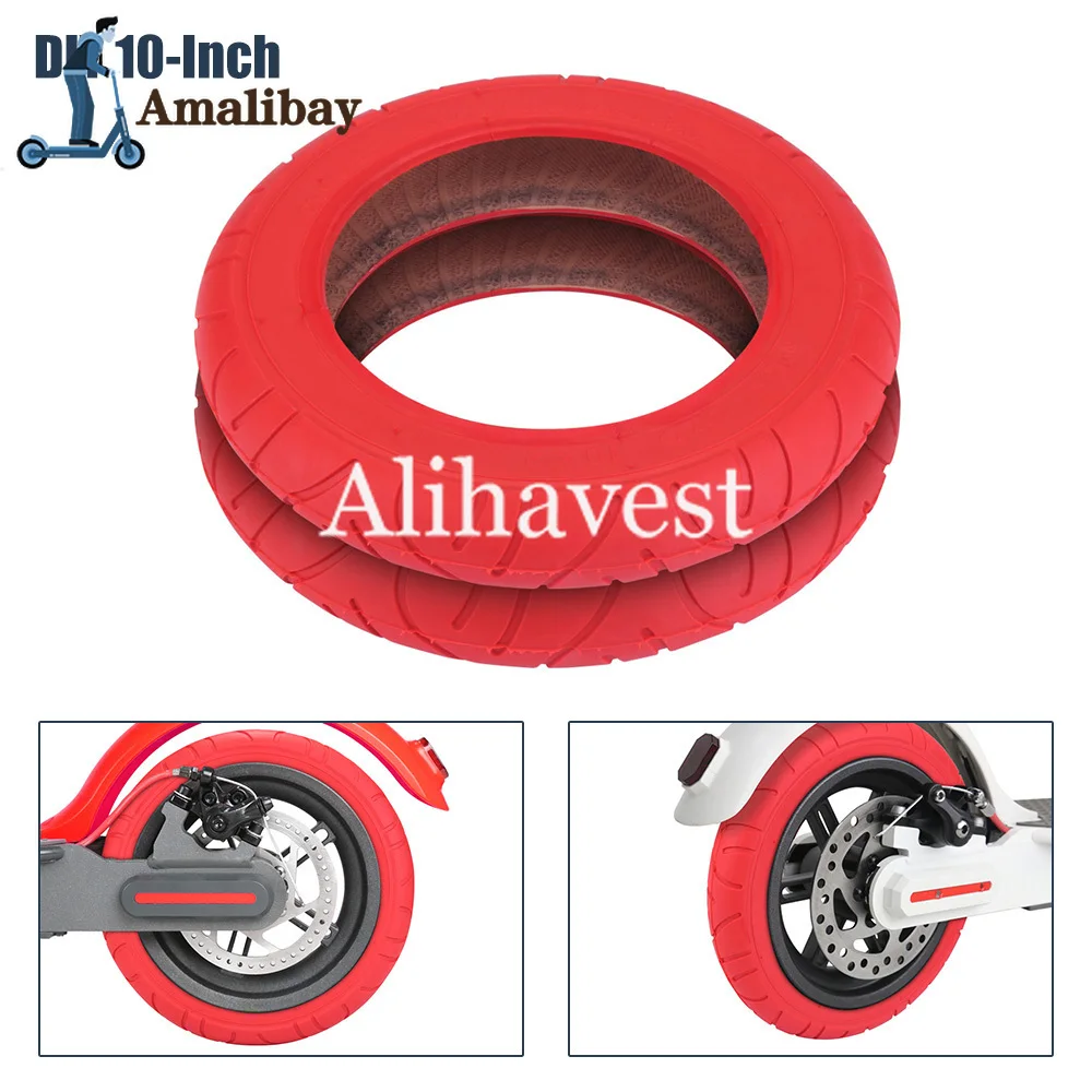 Fotocamera Per Scooter Elettrico Pneumatico Da 10 "Per Xiaomi M365 Scooter Pneumatico Rosso Pneumatico Per Tubo Ruota Per Xiaomi M365 Pro Pro2 Kicksco