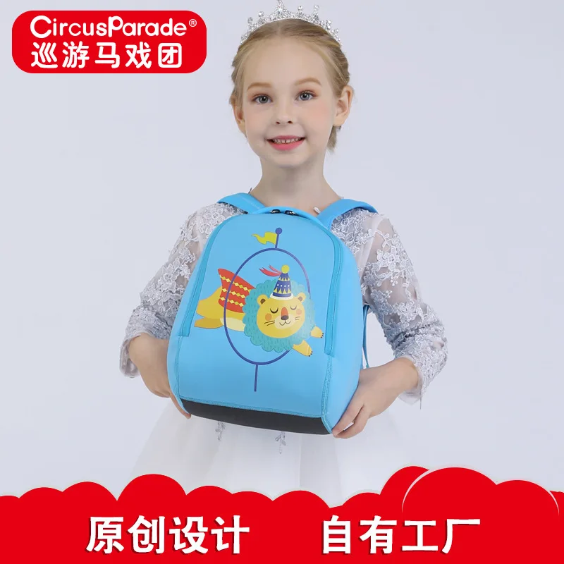 

Children Cartoon Bag CHILDREN'S Park Burden Relieving Breathable Backpack CHILDREN'S Cute Backpack Pattern Neoprene Bag