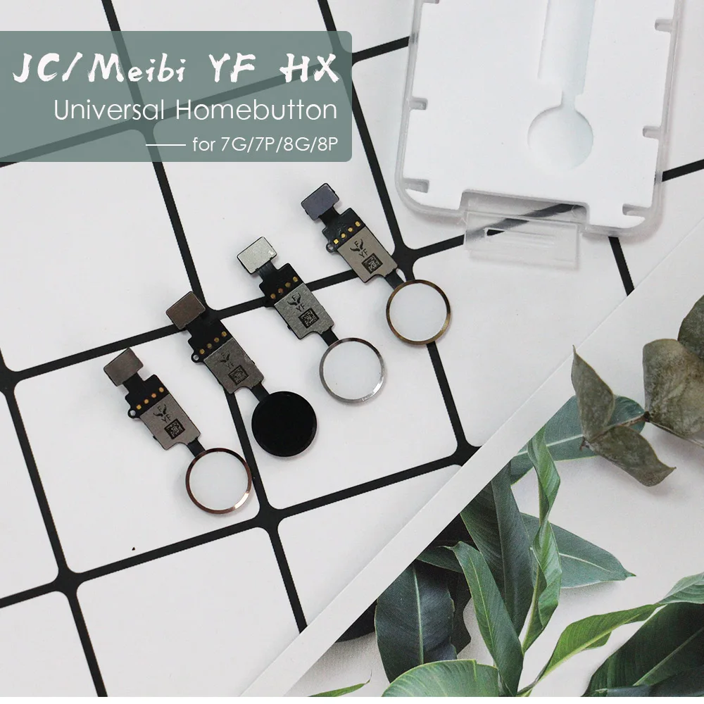Плата JC 5th YF HX 3 го поколения Универсальная Главная кнопка гибкий кабель для iPhone 7 7G