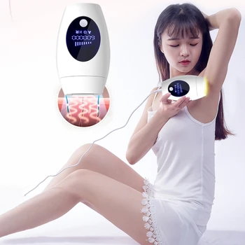 

Mini Handheld Laser Epilator Depilador Facial Permanent Hair Removal Device Whole Body Laser Hair Remover Machine 500000 Flashes