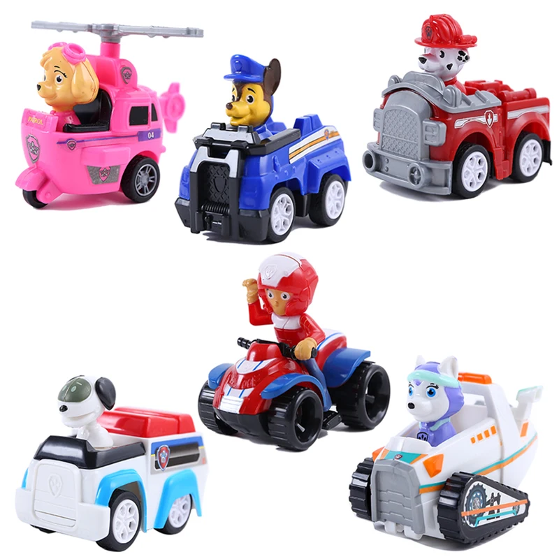 Игрушечный Набор Paw Patrol морской спасательный автомобиль набор игрушек Ryder Chase Skye