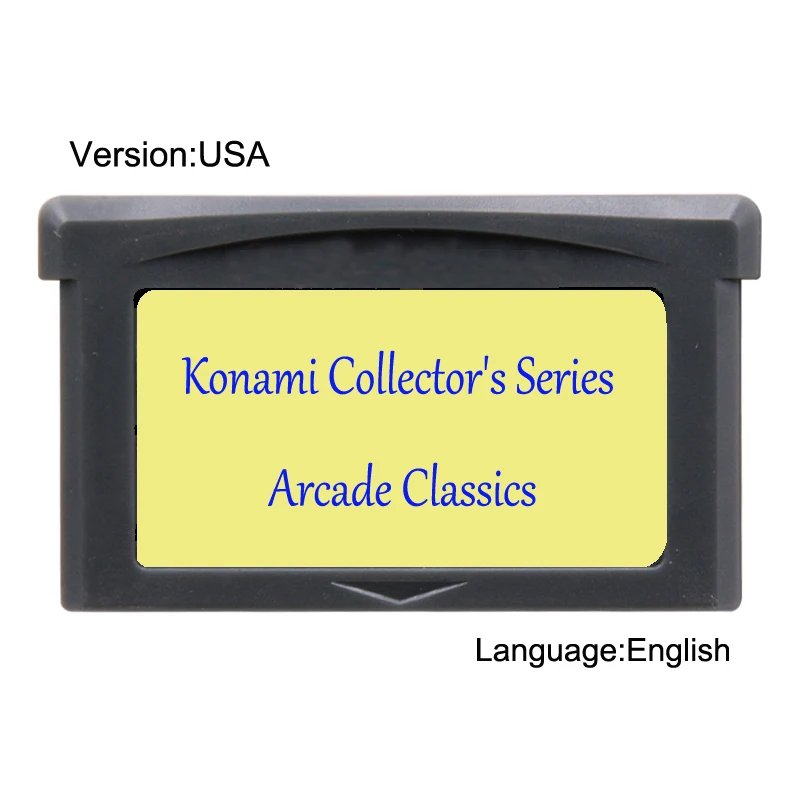 KonamiiCollector'sSeries ArcadeClassics USA32 бит видеоигры картридж консоль карта США версия Английский язык