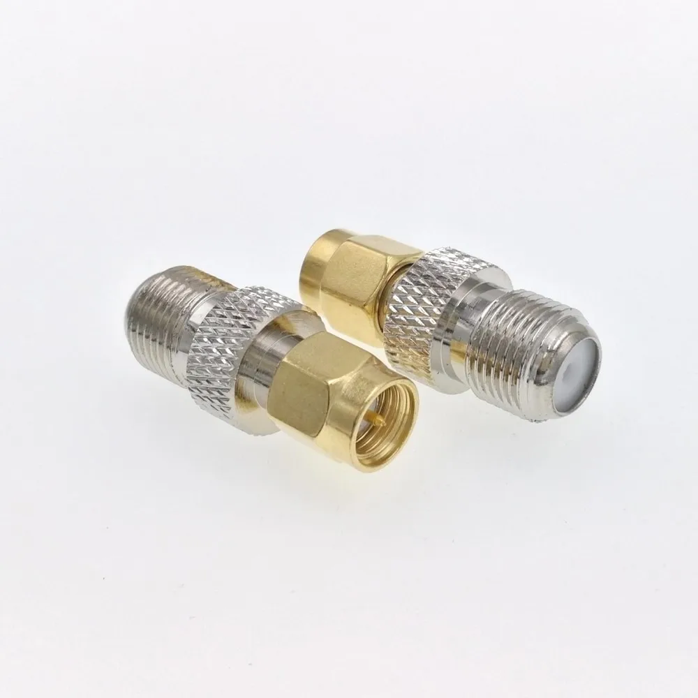 

Gold SMA Male To F Female RF Connector Adapter 1pcs