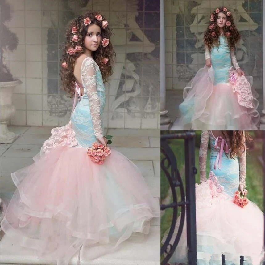 little girl mermaid pageant dresses