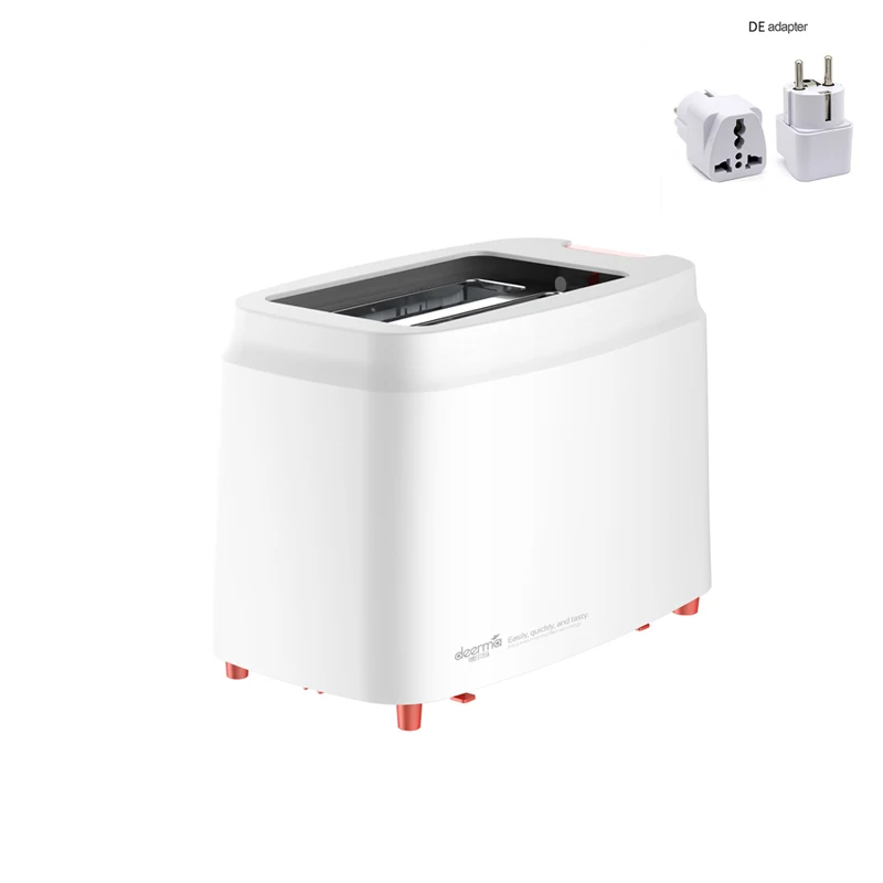Add DE Adapter Xiaomi Deerma DEM-SL261 полностью автоматическая хлебная машина выпечки электрическая мини-печь для выпечки машина завтрак хлеб Бутербродница - Цвет: Add DE Adapter