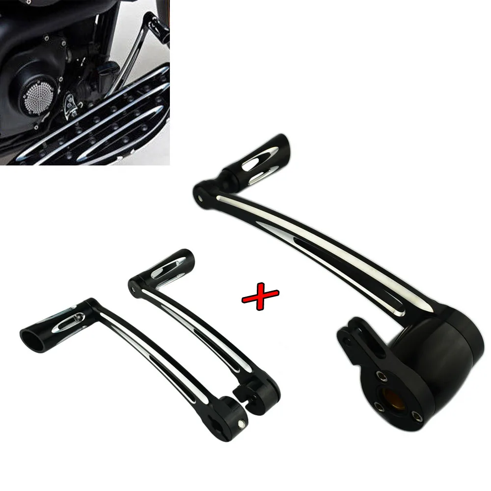 

Pedal Brake Arm Kit Shift Lever W/ Shifter Pegs For Harley-Davidson Touring 2008-2016