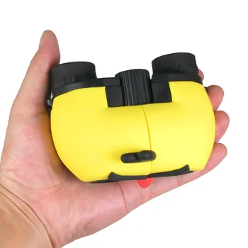 

GY Angry Bird Folding Binoculars for Kid Adults Bird Watching Clear Weak Light Vision Waterproof Telescope for Hunting Traveling