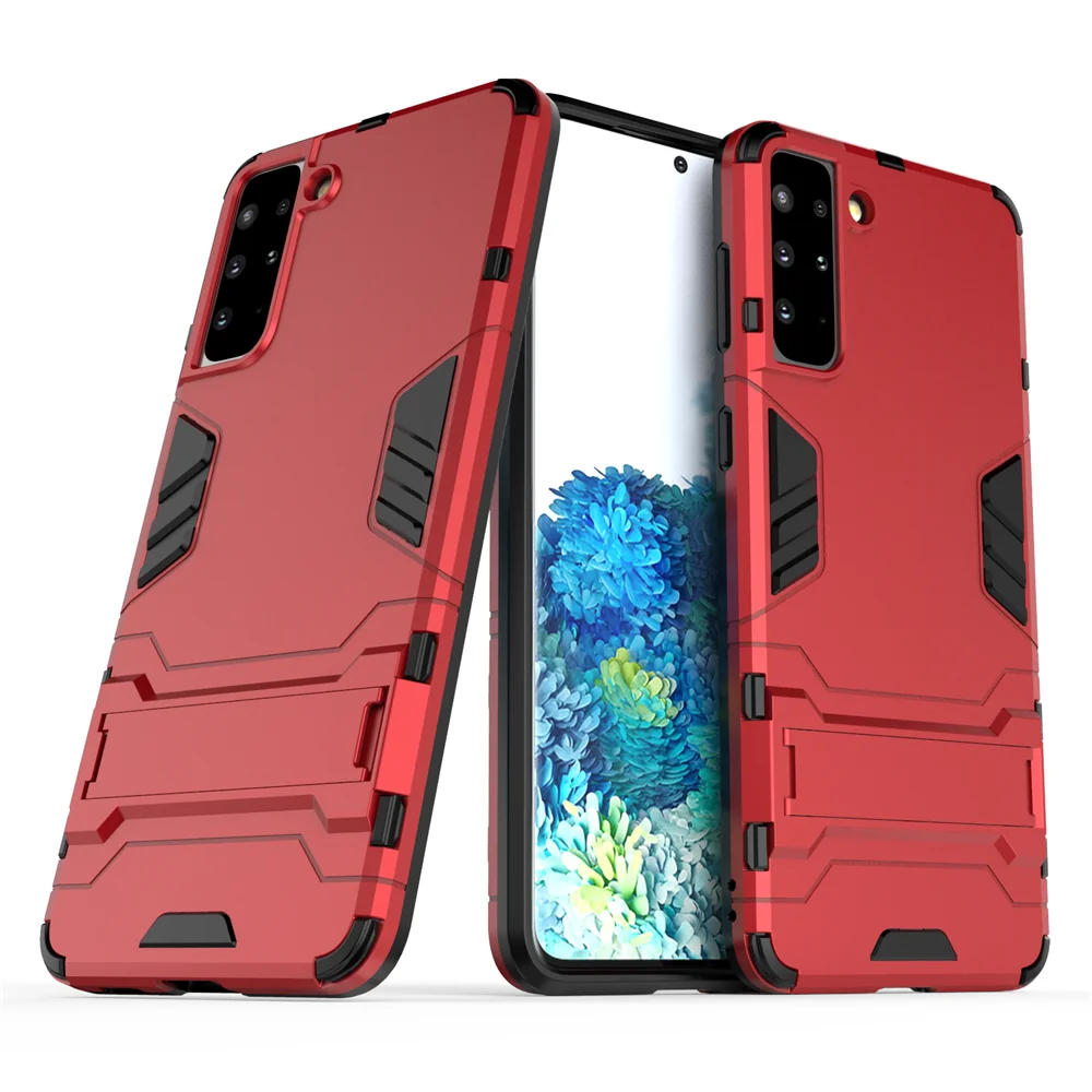 Чехол для Samsung Galaxy S21 Plus чехол S20 Ultra FE резиновый армированный жесткий телефона из