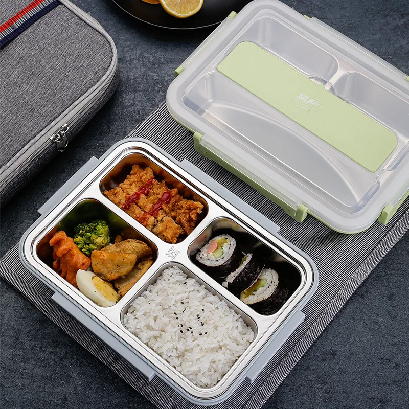 

Bento Boxes for Adults Lunch Box Insulated With Compartment Slim Container for Big Kids Teens, Work, School