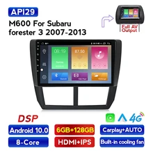 Android 10 Acht core DSP IPS Auto Audio gps navigator für Subaru forester 2007-2013 limousine dvd Forester 3 mit RDS wifi Carplay