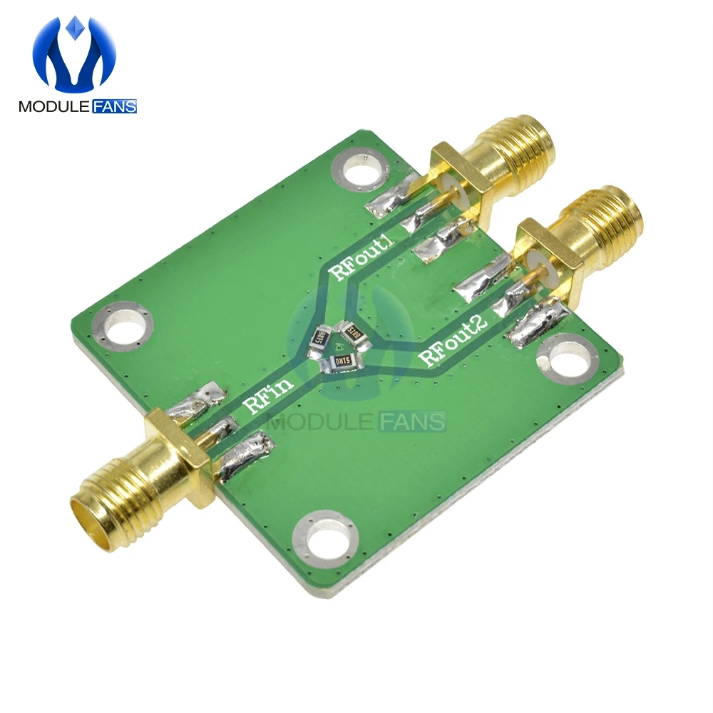 

6dB 1 Minute 2 5G RF Microwave Resistor Power Distributor Microwave Module Board Power Splitter Radio Frequency Divider SMA-K