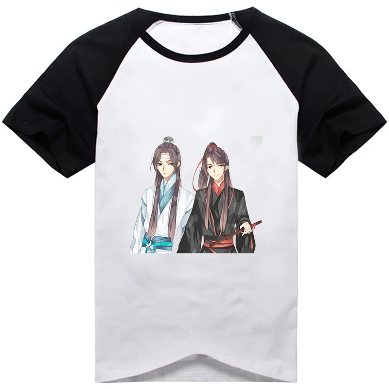 07 Основатель диаболизма футболка Wei Wuxian Lan Wangji модная футболка унисекс Повседневная Милая футболка Grandmaster of Demonic Cultivation - Цвет: 07