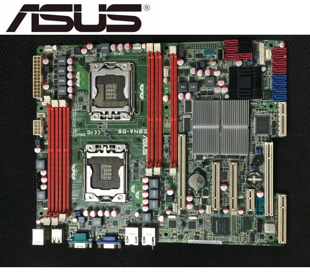  ASUS Z8NA-D6 original motherboard for intel LGA 1366 DDR3 Dual 1366 Server Board USED Desktop mainb