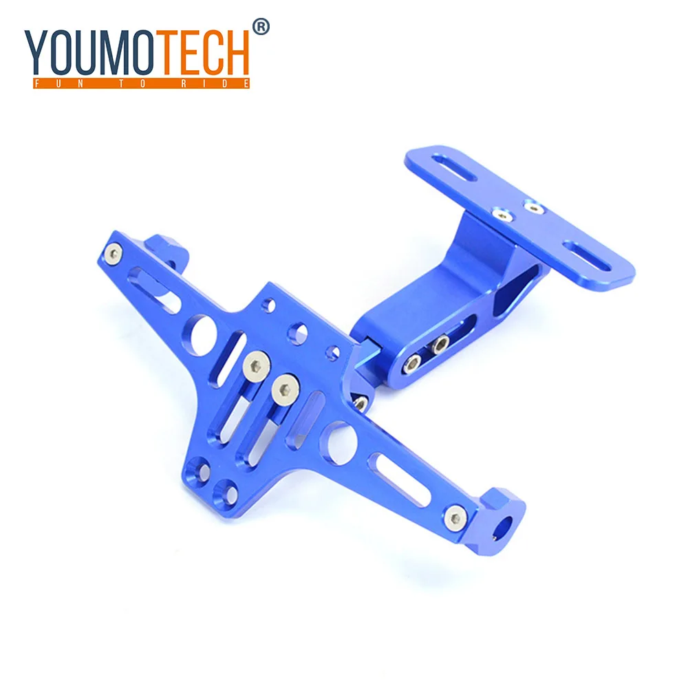 Motorcycle Adjustable Angle License Number Plate Frame Holder Bracket For YAMAHA YZF R1 R6 R3 R25 Tmax 500 530 MT07 MT09 FZ6R FZ