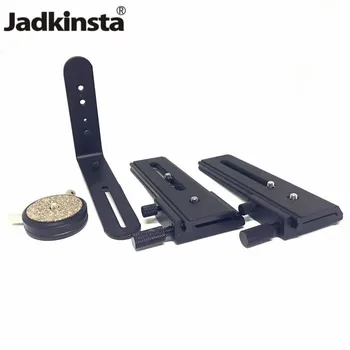 

Jadkinsta Focus Rail Slider Photography Kit 360 Angled Swivel Panoramic Tripod Head Macro Shooting Bracket Holder for DSLR DV