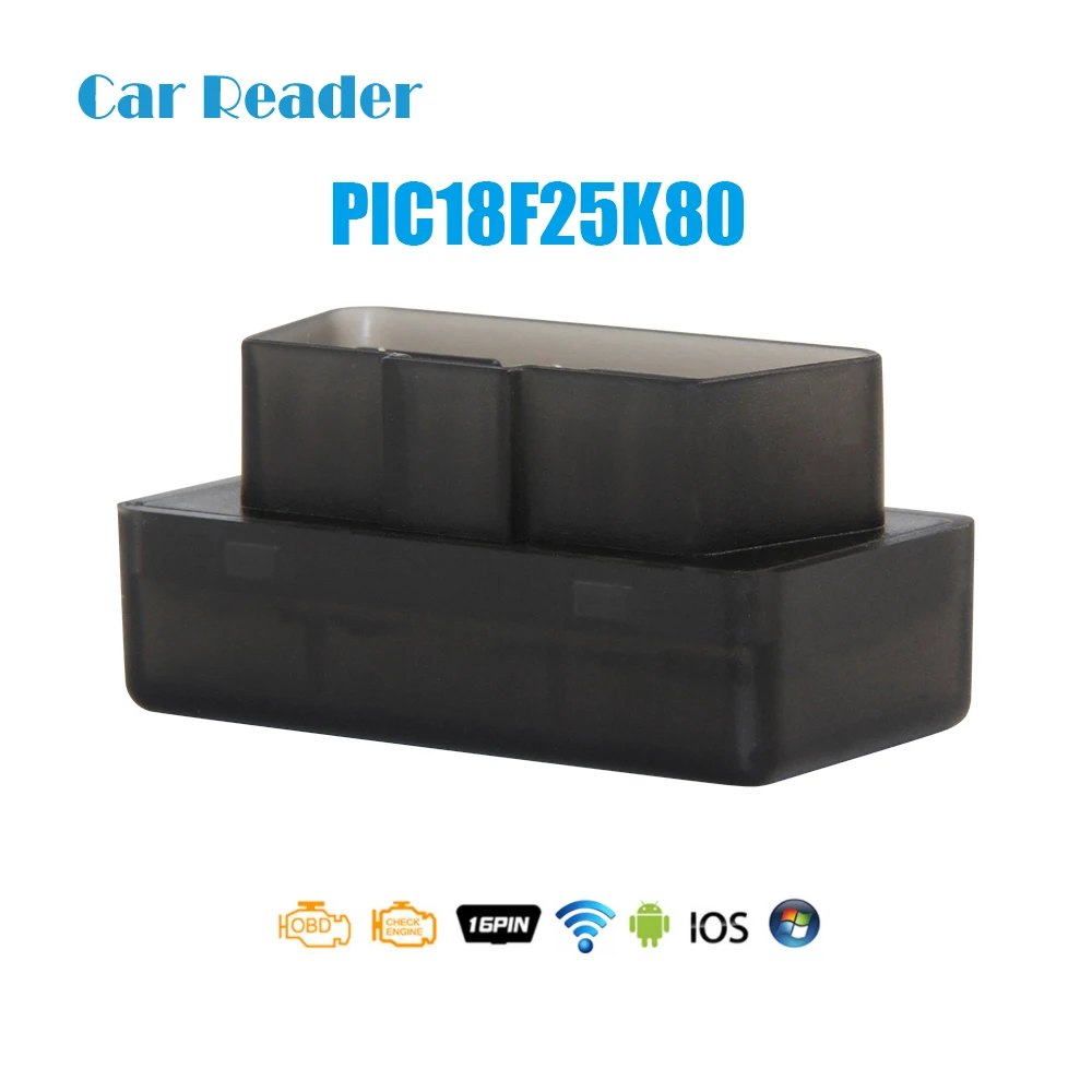 OBD2 сканер ELM327 wifi V1.5 с чипом PIC18F25K80 бензиновый автомобильный диагностический инструмент для системы IOS/Android