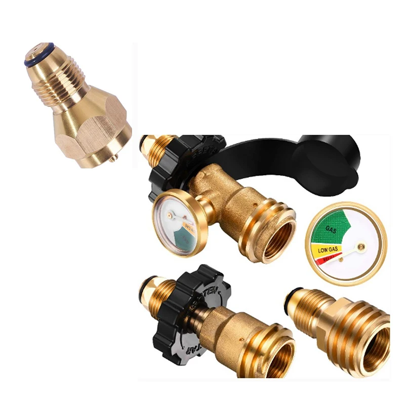 

4pcs Inflatable Conversion Joints Set Brass Thread One way Replacement