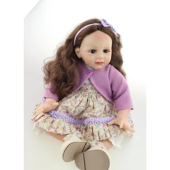 

Real Touch Soft Silicone 28inch Reborn Kits Lifelike Newborn Baby Doll Blank Head Limb Mold DIY Making Accessories