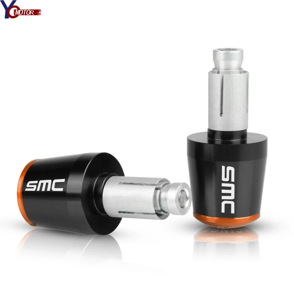 Для KTM SMC S MC S-MC аксессуары для мотоциклов 7/" 22 мм рукоятки «Грипсы» Торцевая крышка
