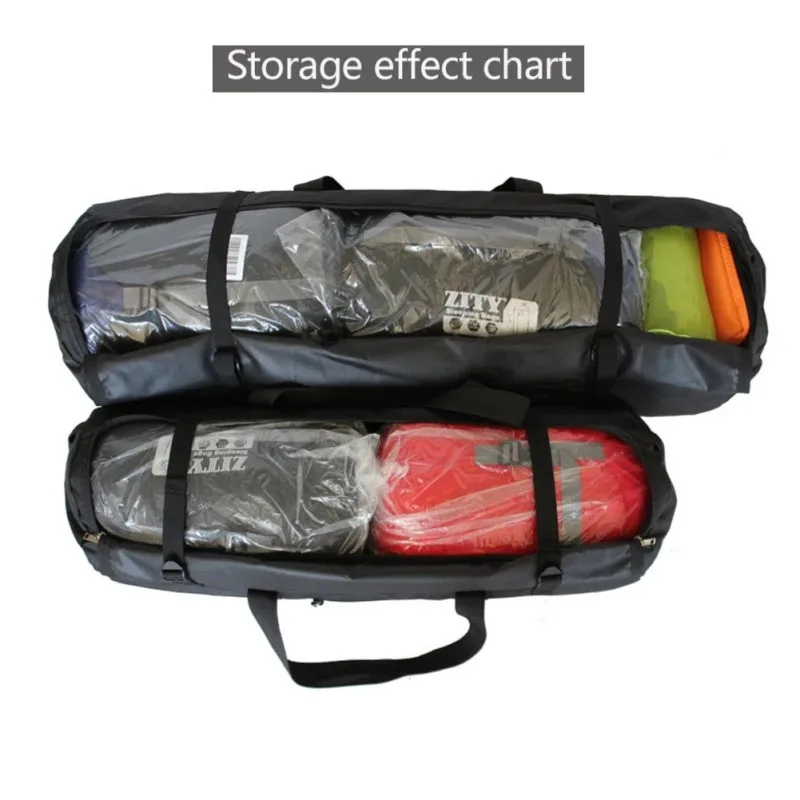 Large Capability Folding Tent Storage Carry Bag Waterproof Luggage Pack Pouch for Camping Hiking Picnic Organizer Walking Holder 4