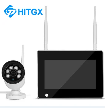 

1080P 2PCS Wireless Surveillance CCTV Camera Kit With Screen Set 7 Inch Wifi Security Camera Home Monitor NVR Camera Set