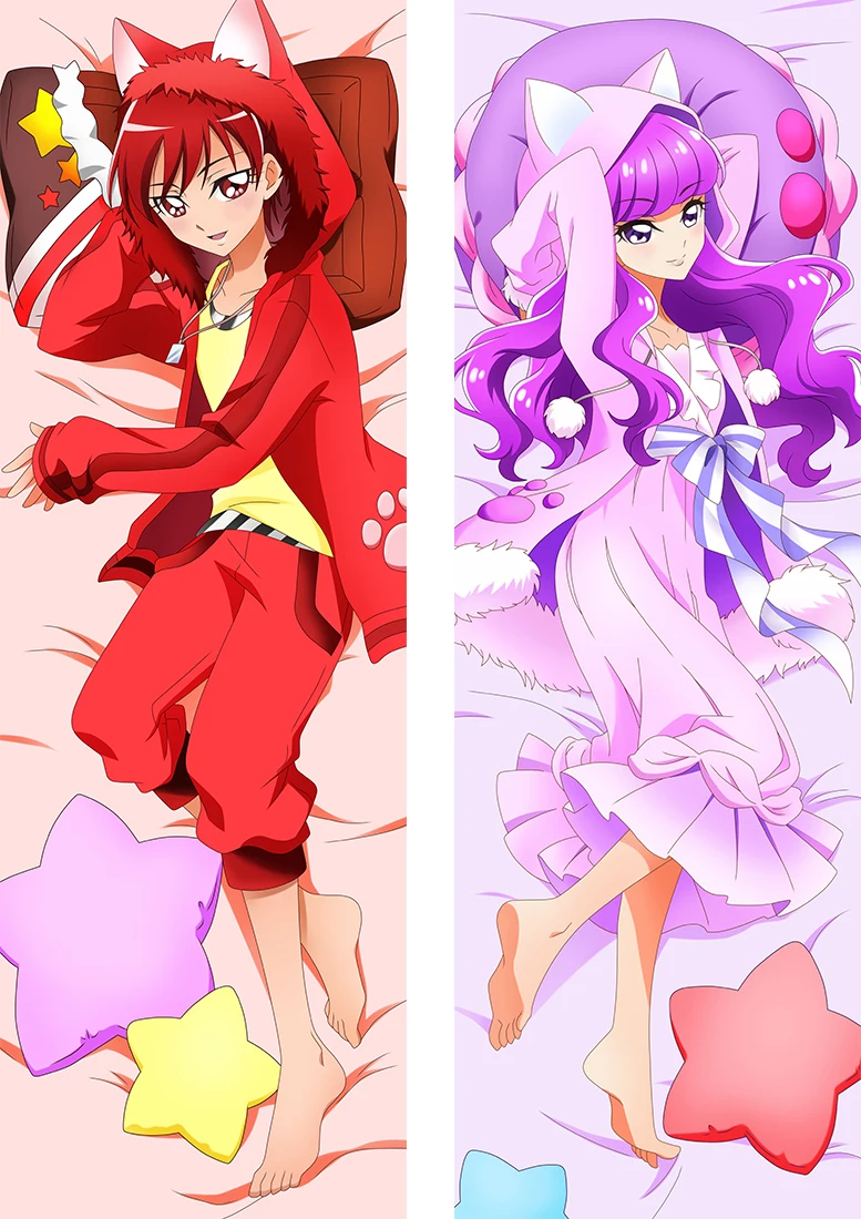 Обновление апреля 2020 чехол для подушки с Аниме Pretty Cure сексуальный двухсторонний