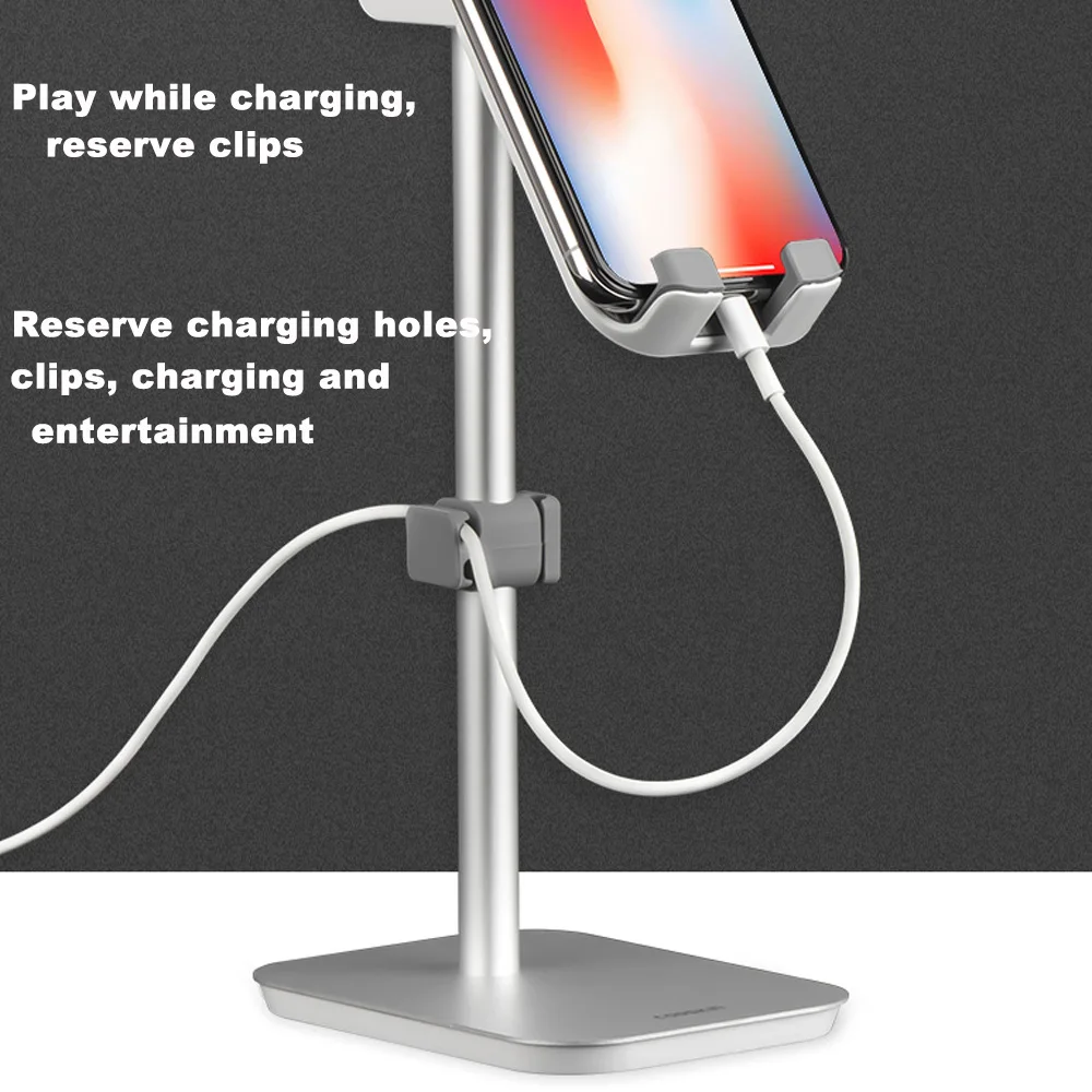 JINSERTA Universal Headphone Holder Aluminum Alloy Earphone Stand Bracket Hanger Display Shelf for Headphone Phone Tablet