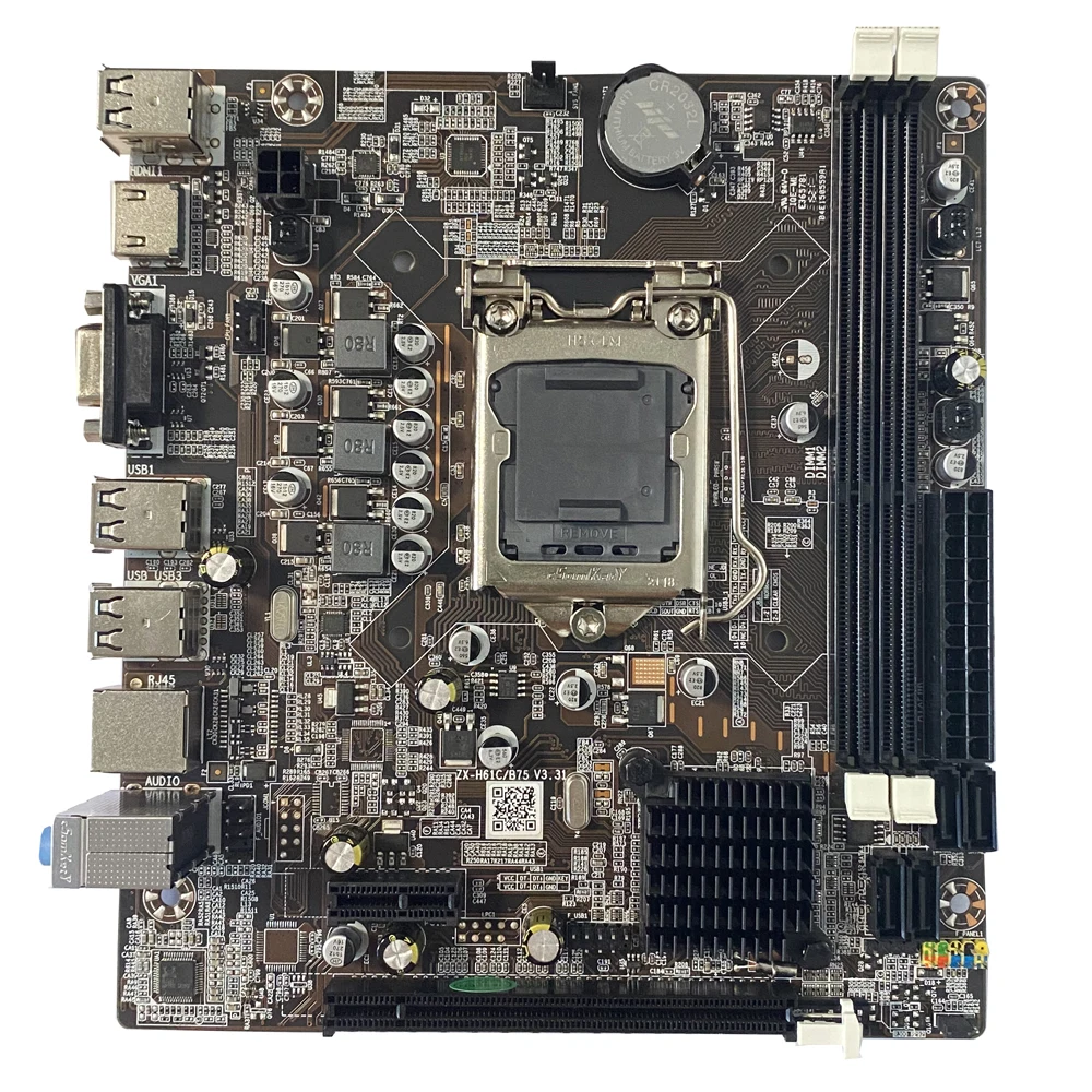 H61M LGA 1155 Motherboard H61 Intel Chipset Motherboard SATA2.0 Port