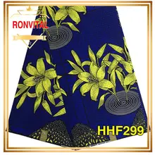 Женское платье DIY ткань воск RONVITAL Африка Печать Высокое качество хлопок Материал DIY ткани 6 ярдов/партия