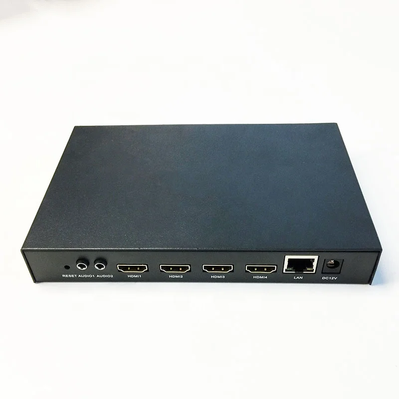 Кодировщик H.264 H265 Hevc Hdmi SRT кодировщик H.265 RTMP прямой трансляции IPTV видео Rtsp HD RDS h.265