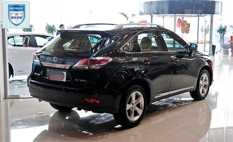 Для Lexus RX270 RX350 2009 2010 2011- алюминиевый сплав серебристый верх Рейлинги на крышу стойки боковые полосы украшения отделка автомобиля аксессуары