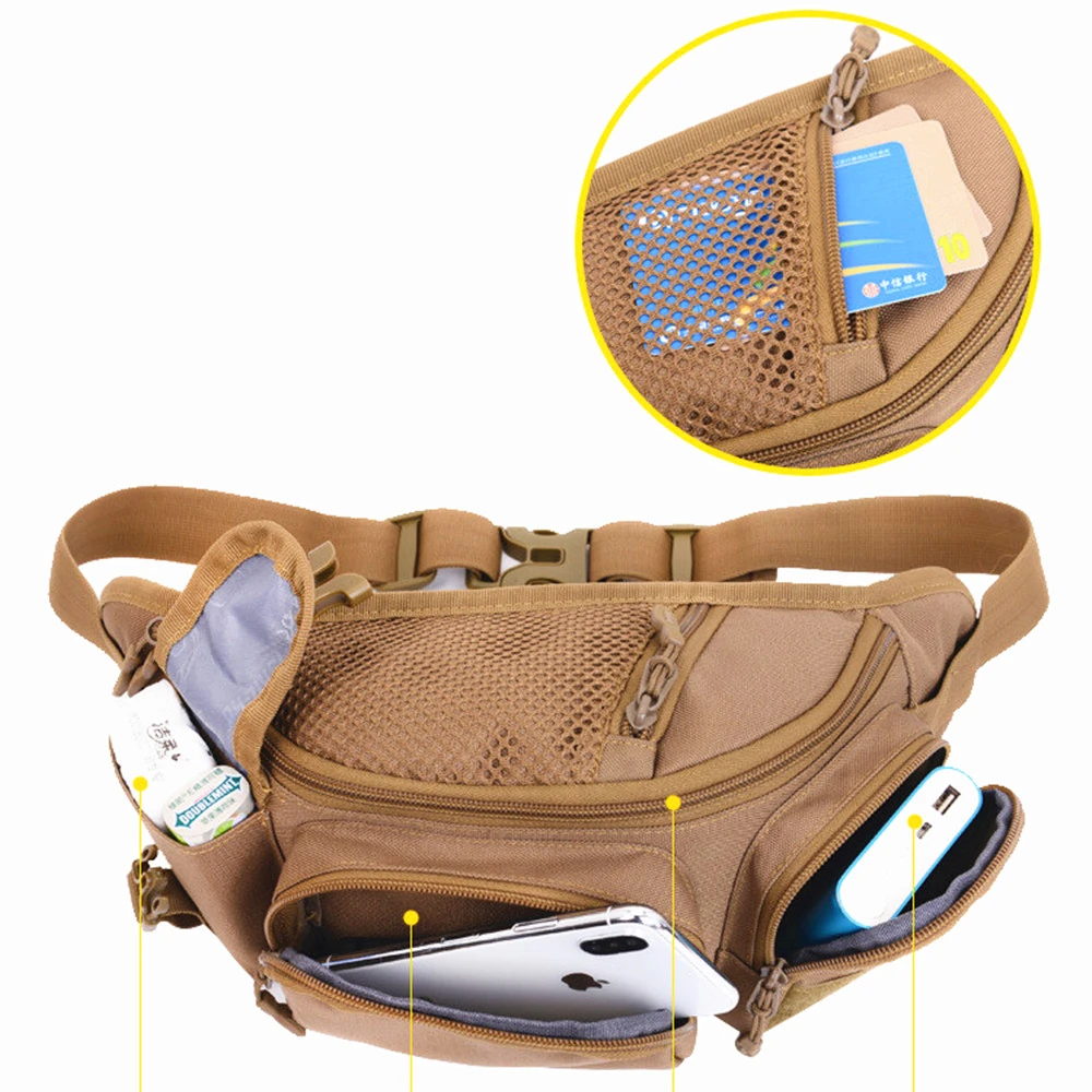 Metal Detector Digger Waist Bag Portable Waist Bag Pole Package Fishing Tackle Bag Metal Detecting Pouch Bag tool chest