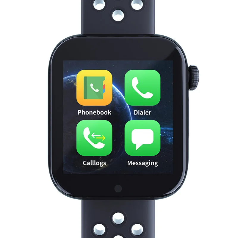Z6S Смарт-часы Bluetooth Horloge Ondersteunt Android телефон Sim-kaart камера Сенсорный экран SIM TFCard Sport Klok