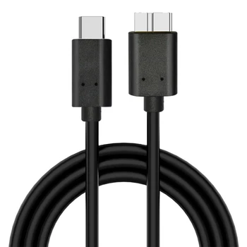 

USB 3.1 Cable Fast Speed Type-C to Micro B 3.0 10Pin Data Cord Connector Adapter For External Hard Drive HDD Smartphone MacBook