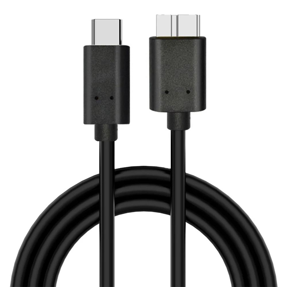 USB 3 1 кабель быстрой скорости Type C к Micro B 0 10 Pin для передачи данных адаптер внешнего